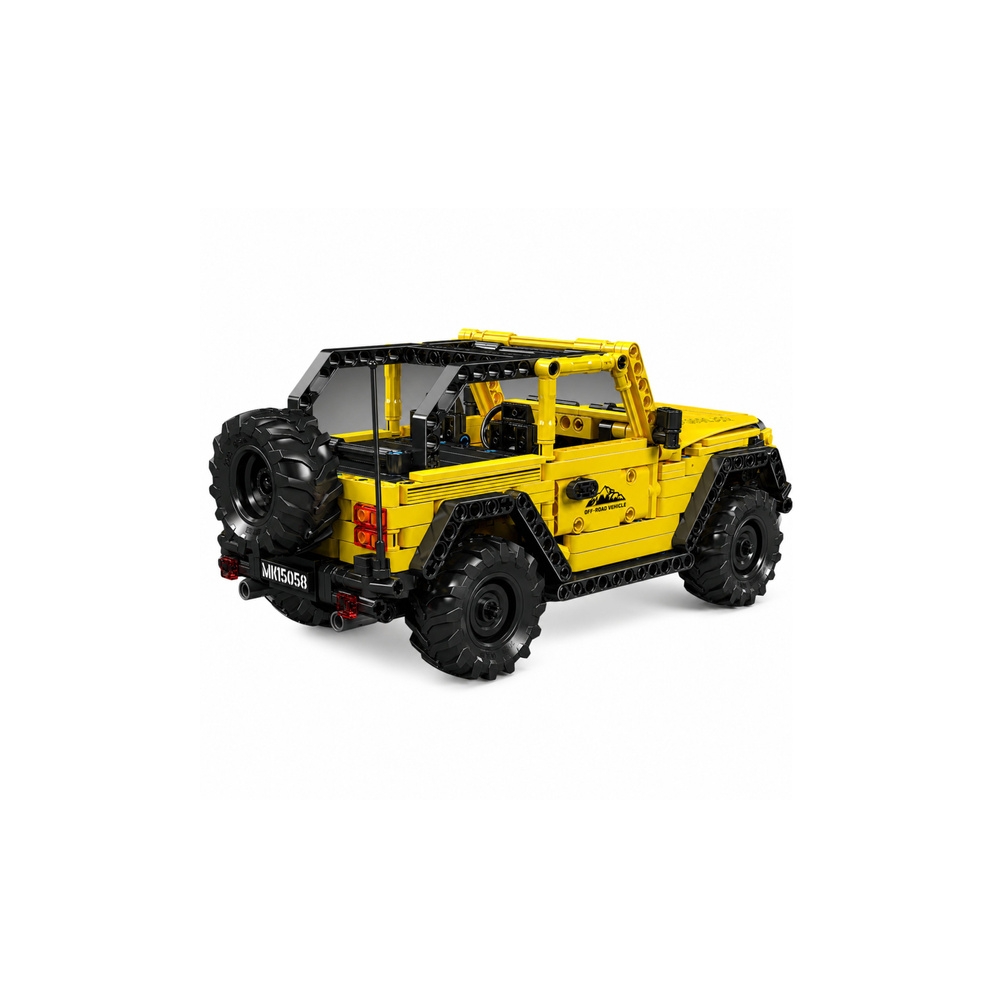 Konstruktorius Wrangler visureigis, geltonas, 746 el.-Žaislai, Konstruktoriai, Lego, statybiniai blokai-e-vaikas