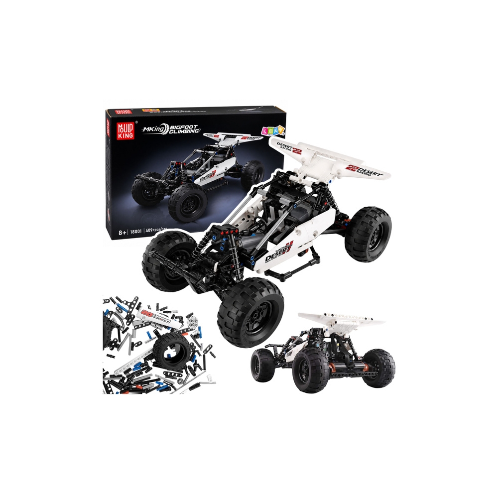 Klocki Konstrukcyjne Auto Terenowe Zdalnie Sterowane RC 4x4 Off Road 409 el.