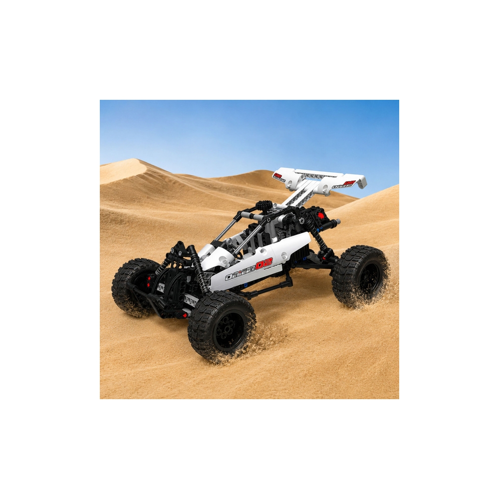 Klocki Konstrukcyjne Auto Terenowe Zdalnie Sterowane RC 4x4 Off Road 409 el.