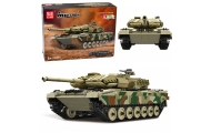 Klocki Konstrukcyjne Czołg Wojskowy Leopard Zdalnie Sterowany RC 1100 el.