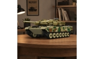 Klocki Konstrukcyjne Czołg Wojskowy Leopard Zdalnie Sterowany RC 1100 el.