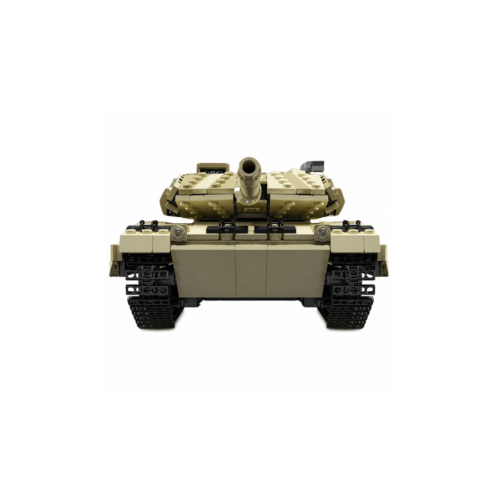 Konstruktorius Leopard karinis tankas, nuotoliniu būdu valdomas RC, 1100 el.