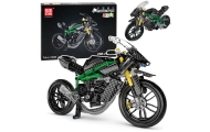 Konstruktorius Sportinis lenktyninis motociklas, juodas, 656 el.