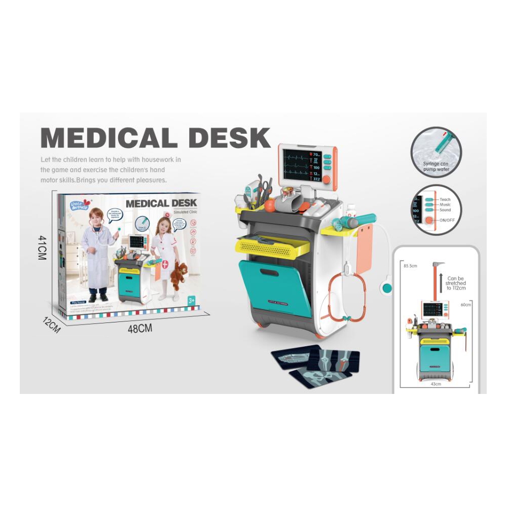 Biurko medyczne - zestaw mały doktor