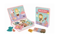Książeczka Puzzle magnetyczne - postacie