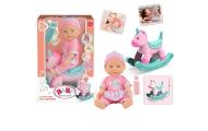 Lalka bobas Baby Sweet Love + konik na biegunach
