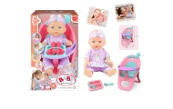Lalka bobas Baby Sweet Love + krzesełko