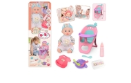 Lalka bobas Baby Sweet Love + zestaw do karmienia