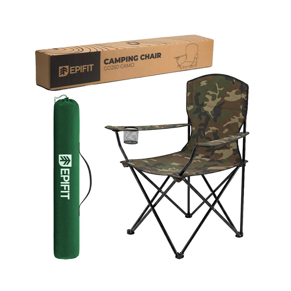 Krzesło turystyczne GO250 camo