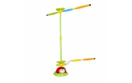 Vaikiškas arkadinis žaidimas besisukantis stulpas ladybird target throw 5in1