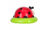 Vaikiškas arkadinis žaidimas besisukantis stulpas ladybird target throw 5in1