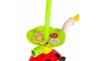 Vaikiškas arkadinis žaidimas besisukantis stulpas ladybird target throw 5in1