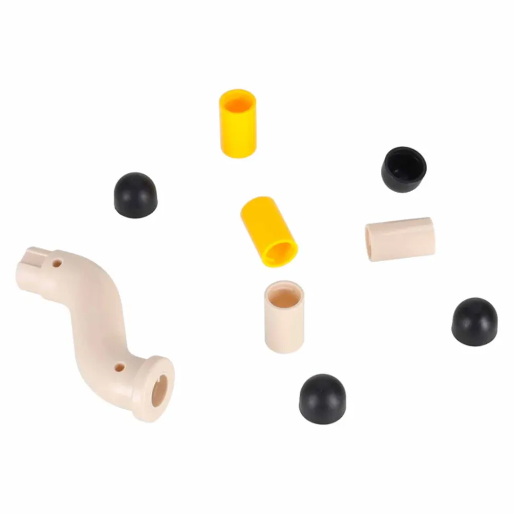 Vaikiškas arkadinis žaidimas besisukantis stulpas ladybird target throw 5in1