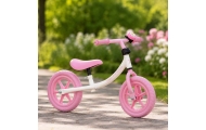 Trike Fix Balance krosinis dviratis su varpeliu rožinės spalvos