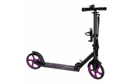 Trike Fix miesto motoroleris sulankstomas 200 mm ratai juodai violetinės spalvos
