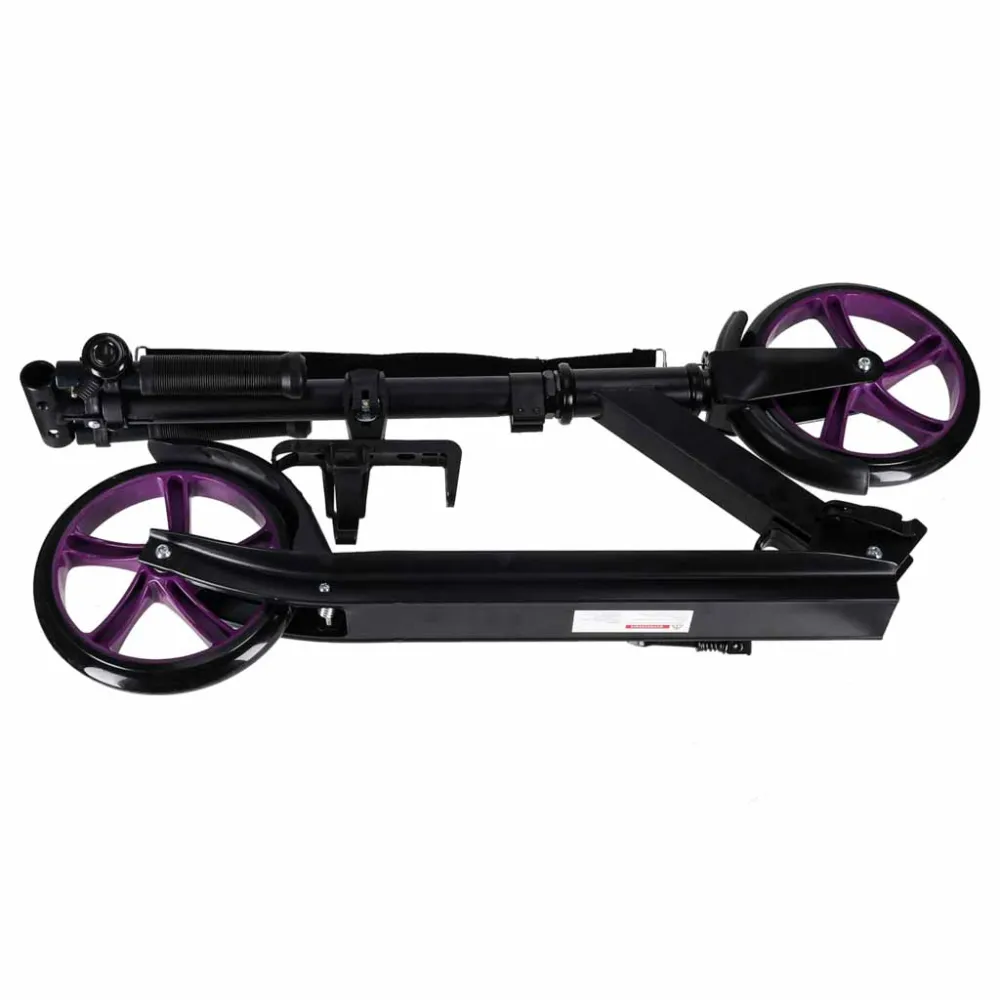 Trike Fix miesto motoroleris sulankstomas 200 mm ratai juodai violetinės spalvos