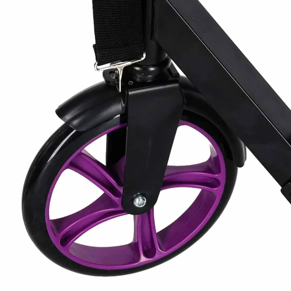 Sulankstomas paspirtukas Trike Fix 200 mm ratai, juodai violetinės sp.