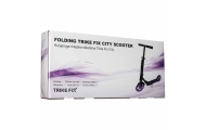 Trike Fix miesto motoroleris sulankstomas 200 mm ratai juodai violetinės spalvos