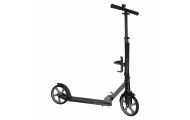 Trike Fix miesto motoroleris sulankstomas 200 mm ratais juodas/pilkas