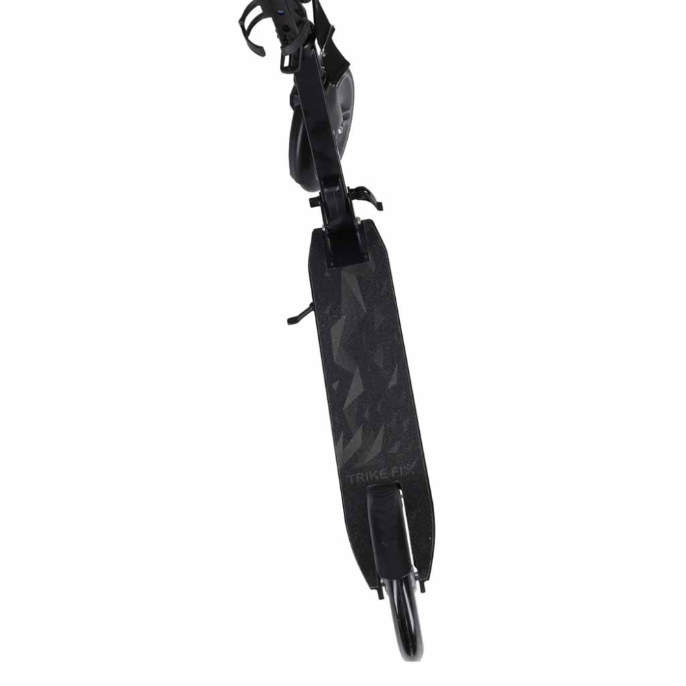 Trike Fix miesto motoroleris sulankstomas 200 mm ratais juodas/pilkas
