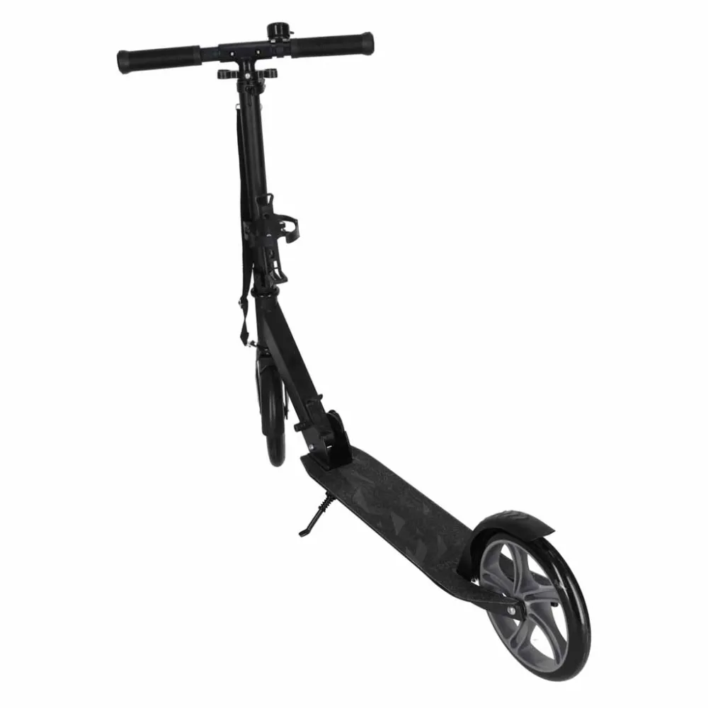Sulankstomas paspirtukas Trike Fix 200 mm ratais, juodas/pilkas-Judėjimui, Paspirtukai vaikams-e-vaikas
