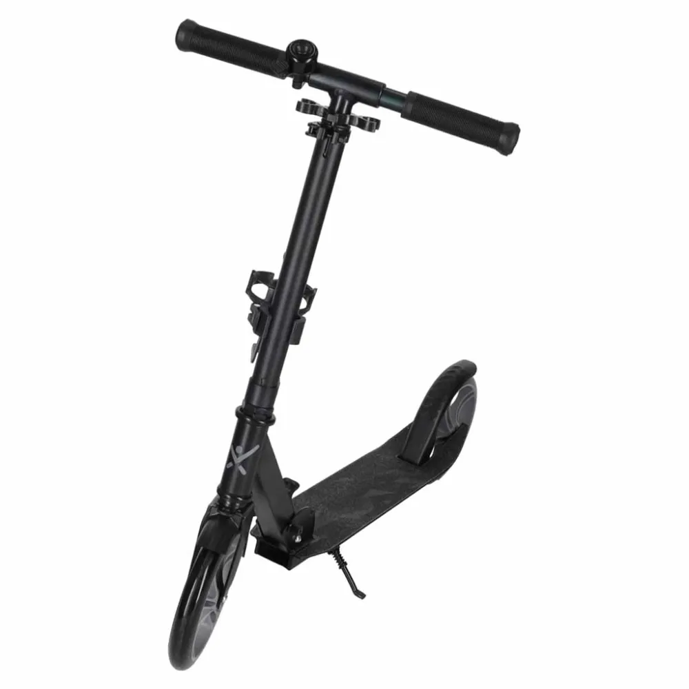 Sulankstomas paspirtukas Trike Fix 200 mm ratais, juodas/pilkas-Judėjimui, Paspirtukai vaikams-e-vaikas