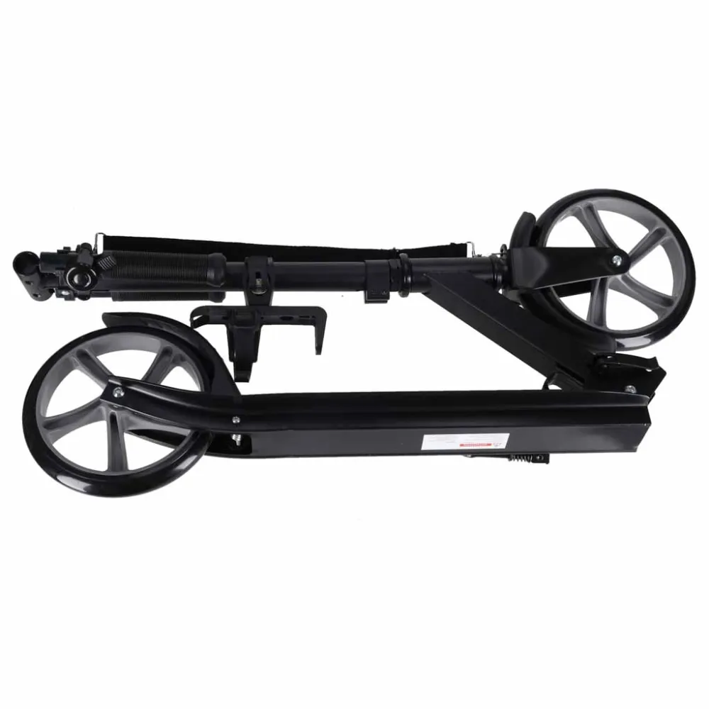 Sulankstomas paspirtukas Trike Fix 200 mm ratais, juodas/pilkas-Judėjimui, Paspirtukai vaikams-e-vaikas