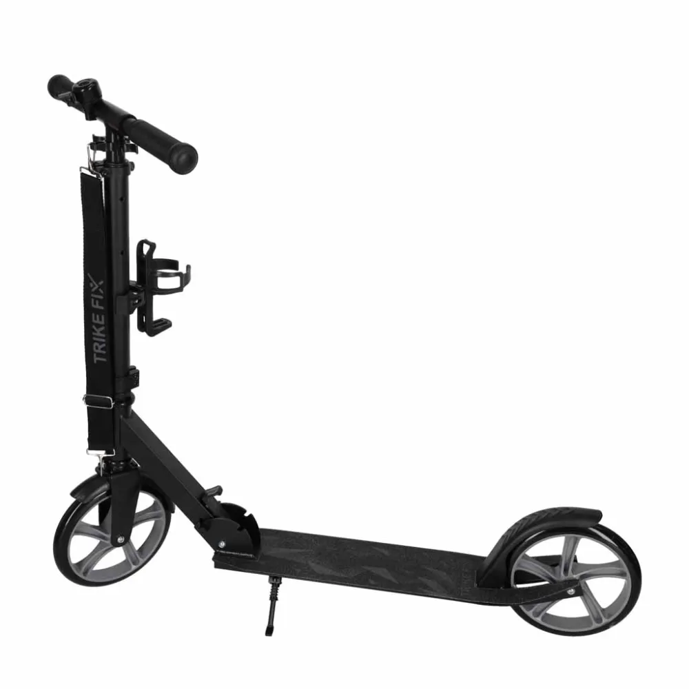 Sulankstomas paspirtukas Trike Fix 200 mm ratais, juodas/pilkas-Judėjimui, Paspirtukai vaikams-e-vaikas