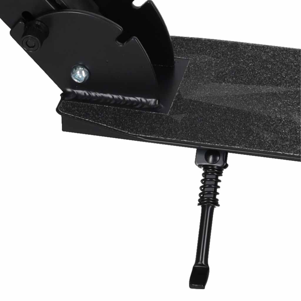 Trike Fix miesto motoroleris sulankstomas 200 mm ratais juodas/pilkas