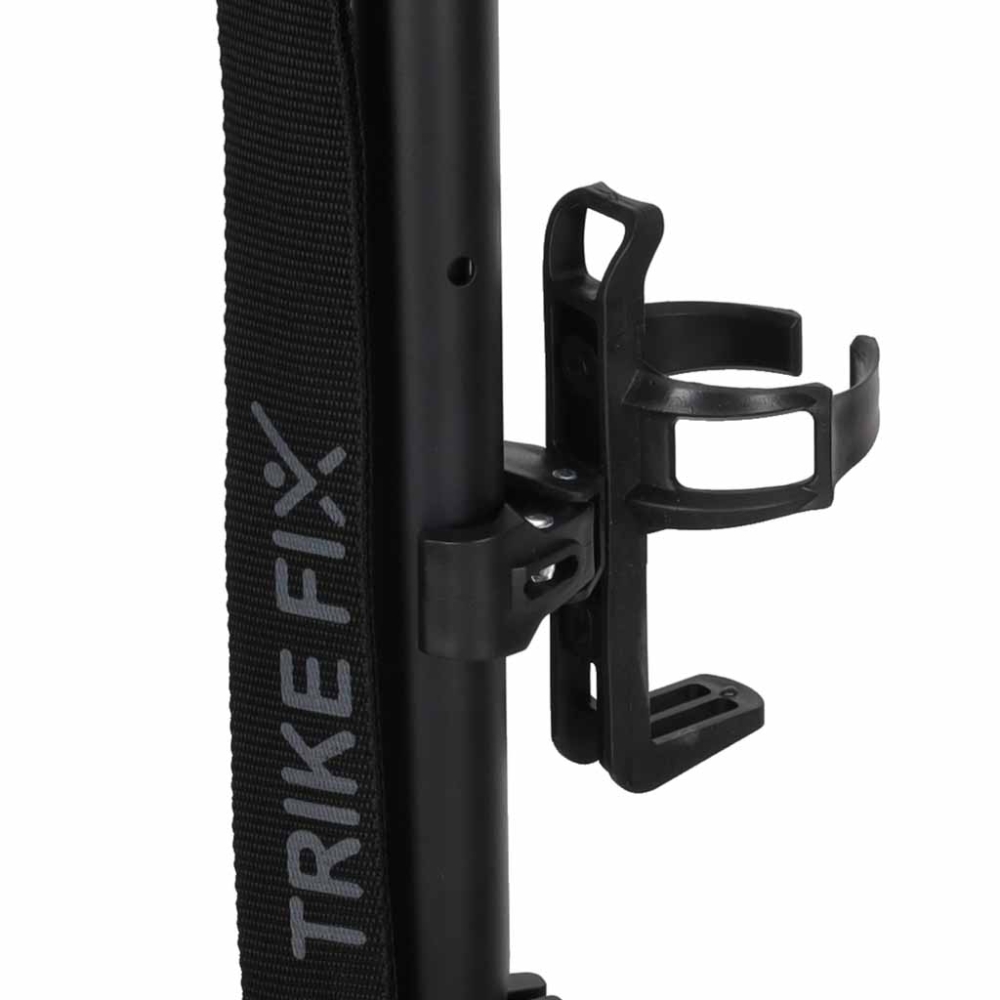 Trike Fix miesto motoroleris sulankstomas 200 mm ratais juodas/pilkas