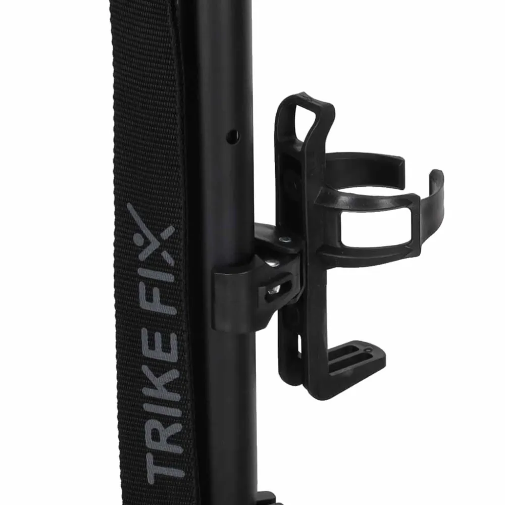 Trike Fix miesto motoroleris sulankstomas 200 mm ratais juodas/pilkas