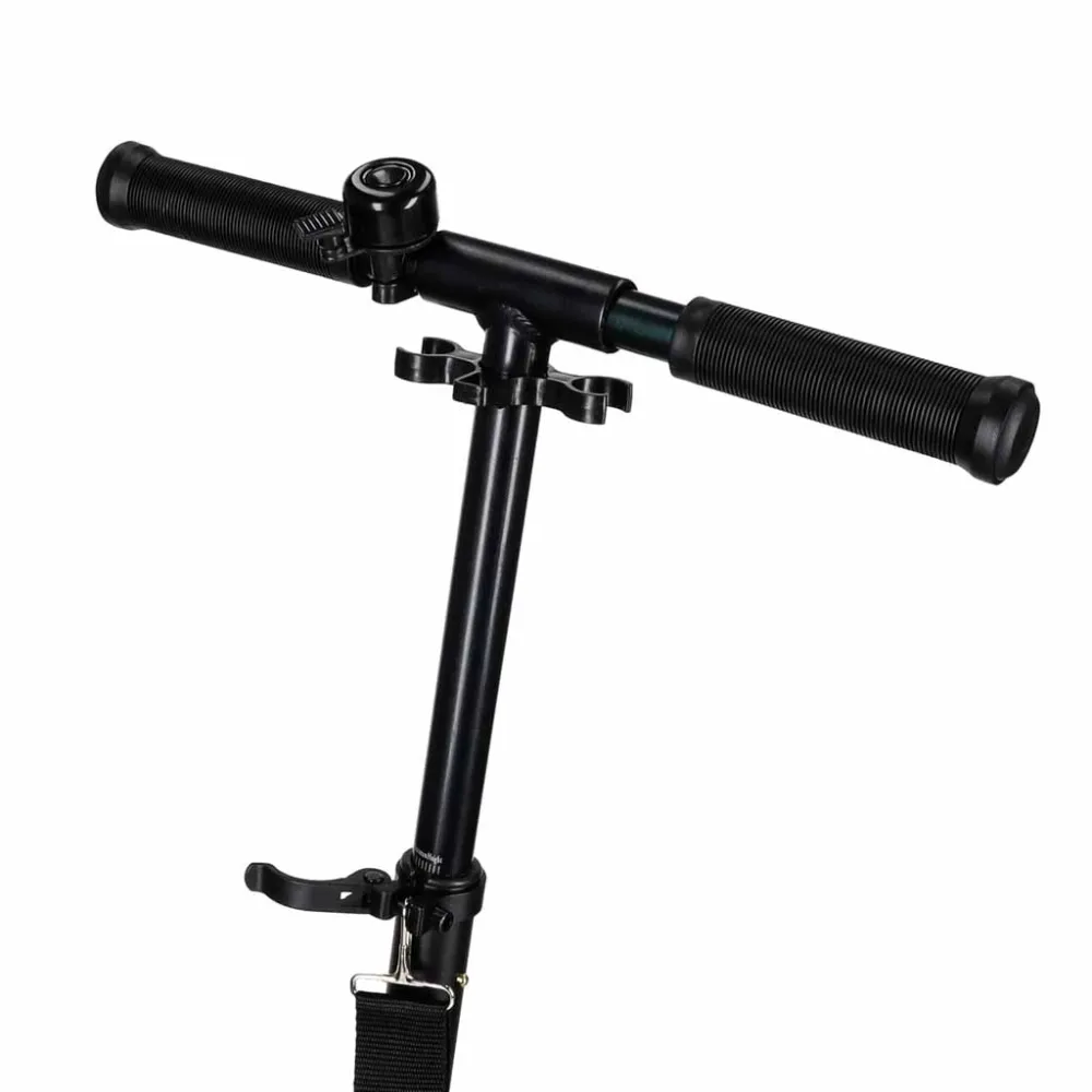Trike Fix miesto motoroleris sulankstomas 200 mm ratais juodas/pilkas