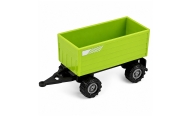Žemės ūkio transporto priemonių rinkinys: traktorius, šienapjovė, medienos priekaba, mastelis 1:68, 4 vnt.