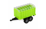 Žemės ūkio transporto priemonių rinkinys: traktorius, šienapjovė, priekabos, mastelis 1:68, 4 vnt.