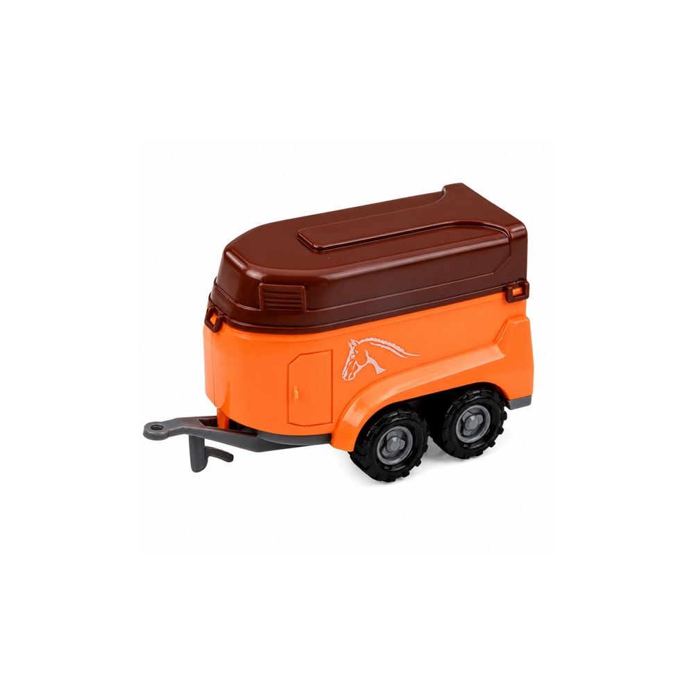 Zestaw Pojazdów Rolniczych Traktor Sieczkarnia Przyczepy 1:68 4 szt.