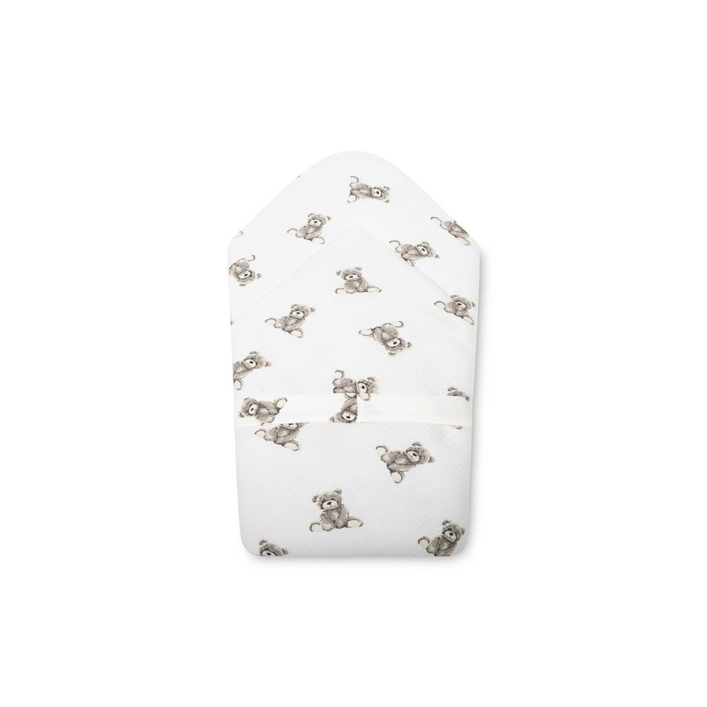 ROŻEK MUŚLIN 75X75 TEDDY BEIGE