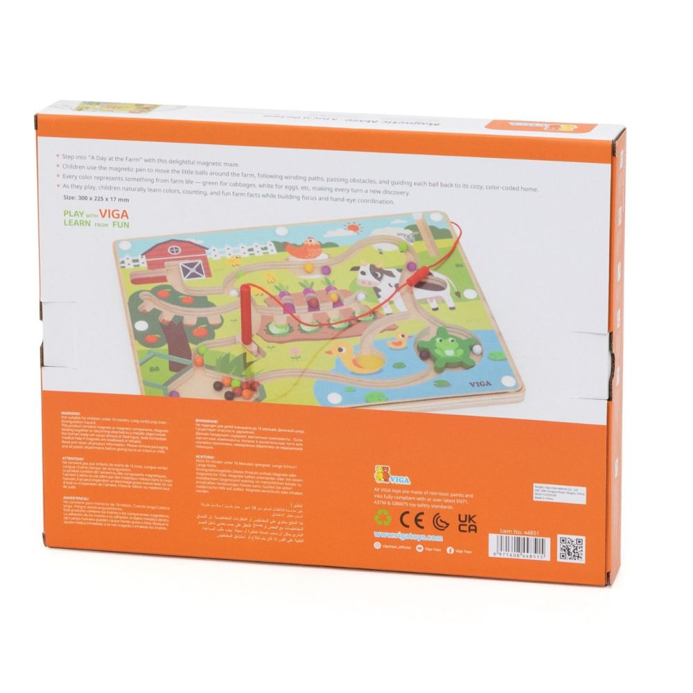 Viga 44851 Labirynt Magnetyczny Dzień na Farmie