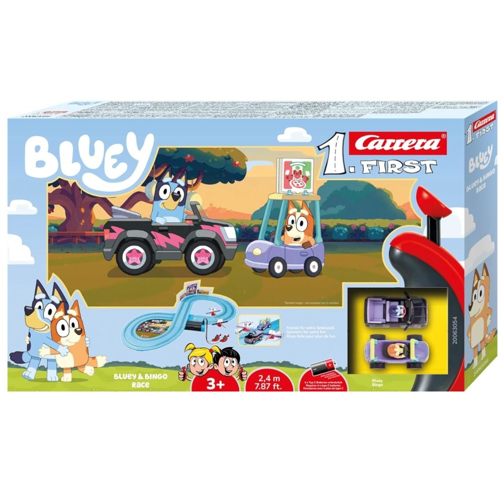 Carrera First 20063054 Bluey & Bingo Race 2,4m