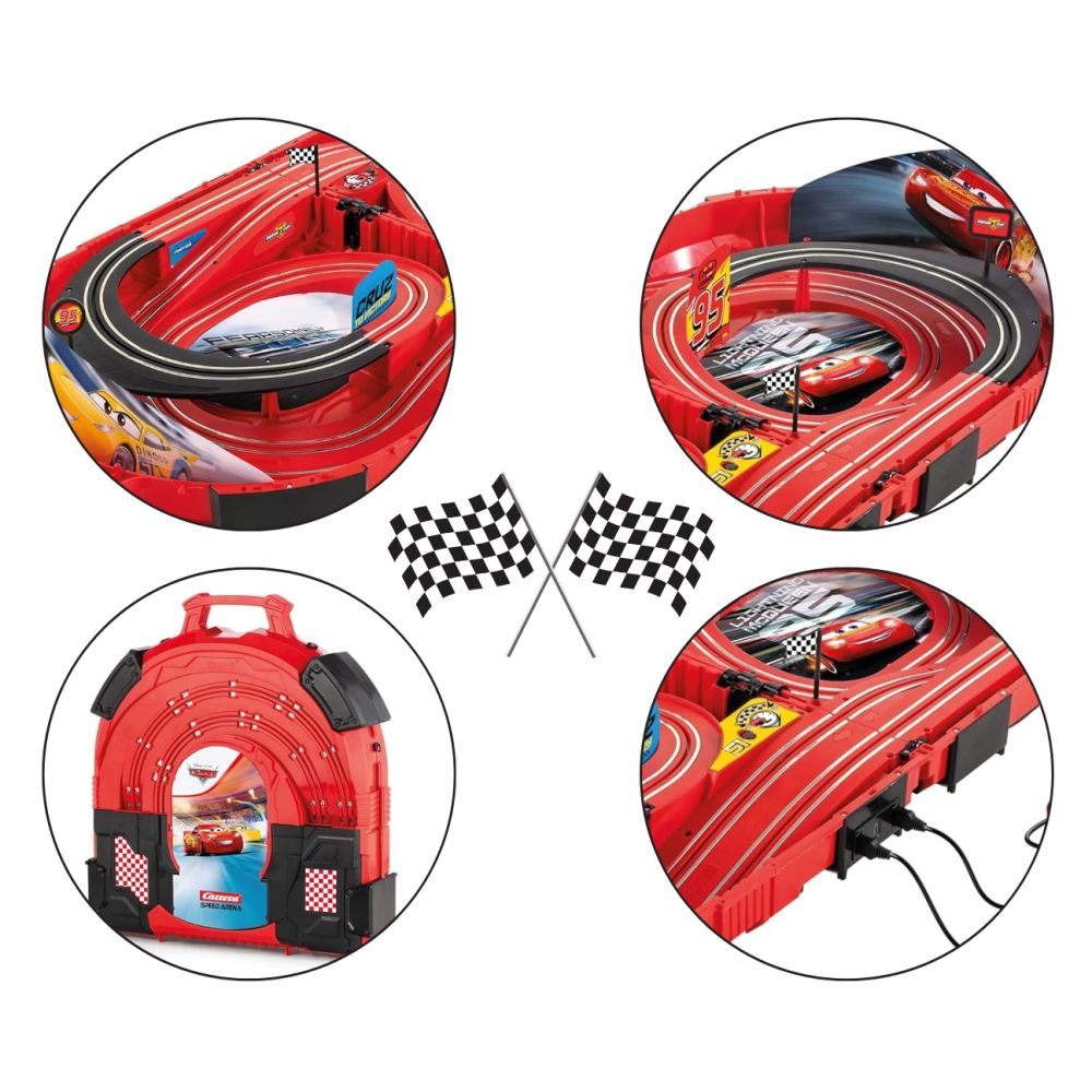 Carrera Speed Arena 20016002 Disney Pixar Cars 2,77m