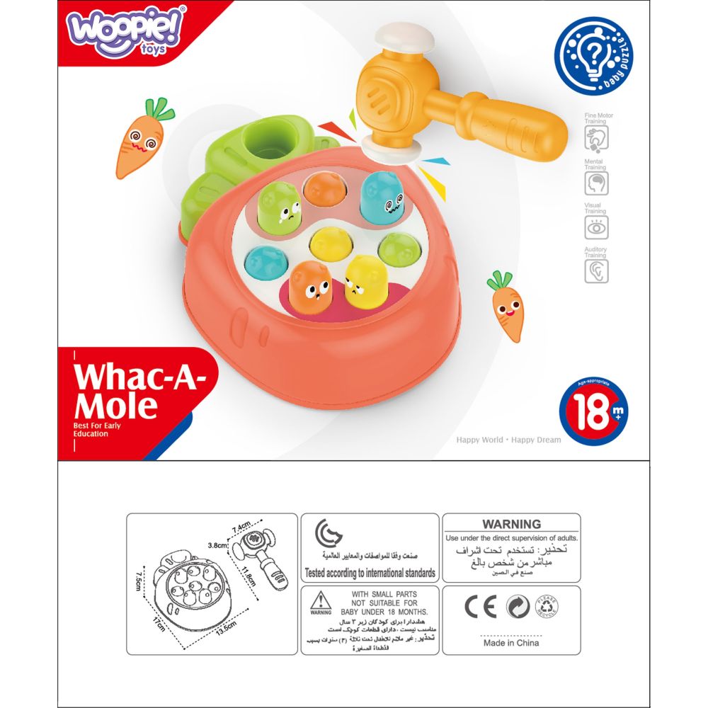 Arkadinis žaidimas WOOPIE BABY Whack-a-Mole