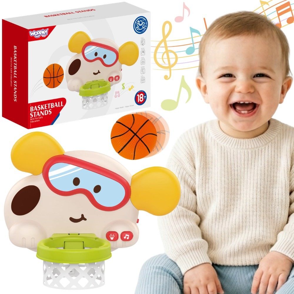 Interaktyvus krepšinio lankas WOOPIE BABY Šuniukas