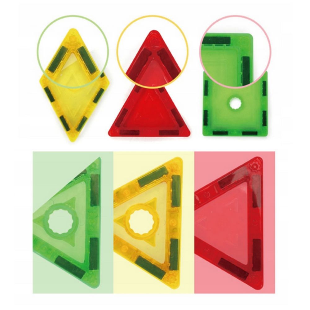 WOOPIE 3D Magnetic Blocks Educational Panels For Kids 