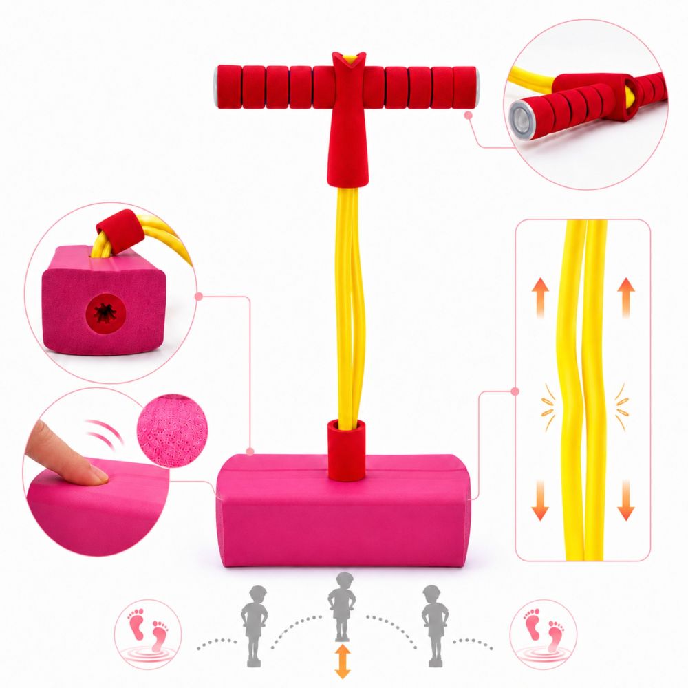 Sportinis žaislas WOOPIE Pogo Jumper, MIX 1 vnt