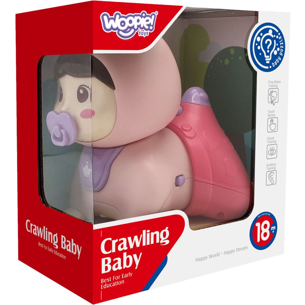 WOOPIE BABY Crawling Baby Toy with Lights and Melodies 