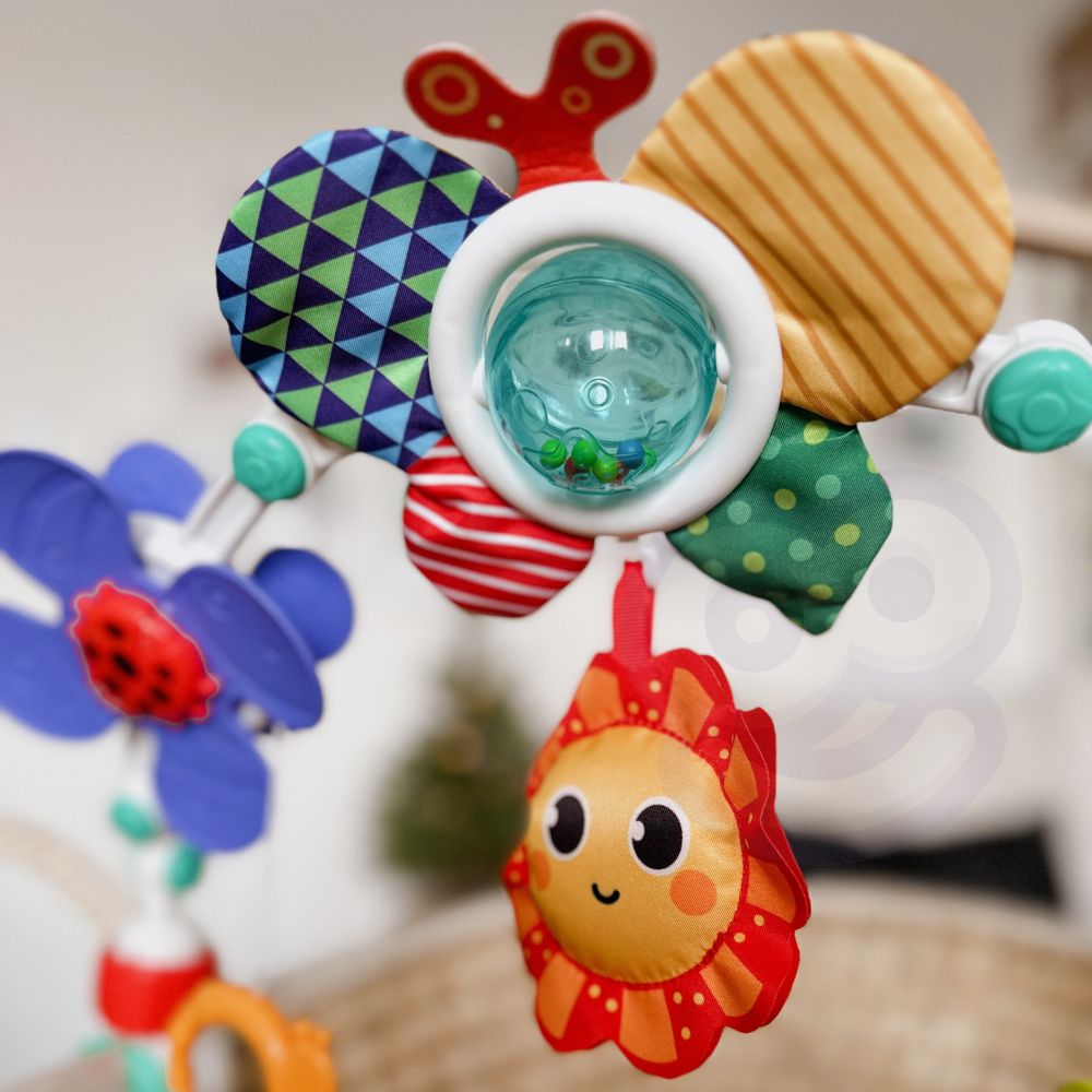 Žaislų lankas WOOPIE BABY Drugelis lovelei, vežimėliui ar automobilio kėdutei