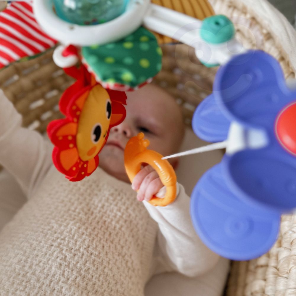 Žaislų lankas WOOPIE BABY Drugelis lovelei, vežimėliui ar automobilio kėdutei