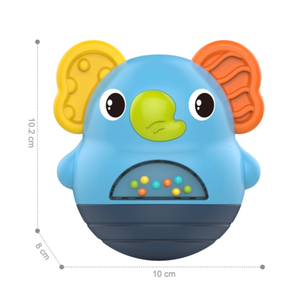 WOOPIE BABY Baby Elephant Rattle Sensory Interactive 6m+ 