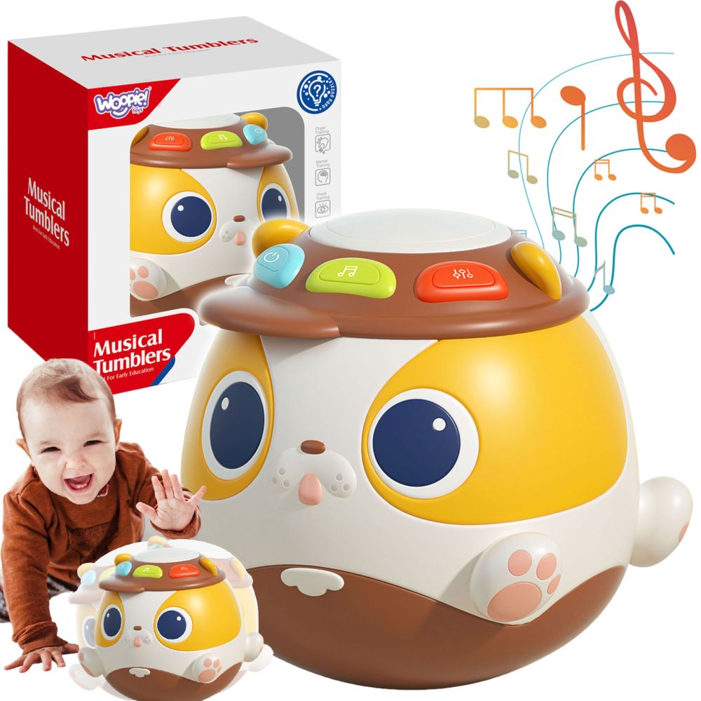 Interaktyvus kamuolys WOOPIE BABY šuniukas - muzikinis ugdomasis žaislas