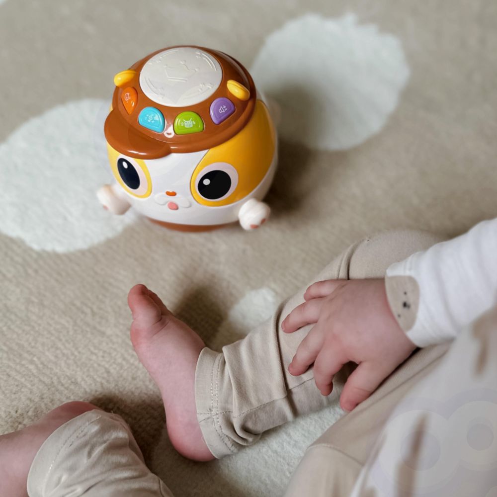 Interaktyvus kamuolys WOOPIE BABY šuniukas - muzikinis ugdomasis žaislas