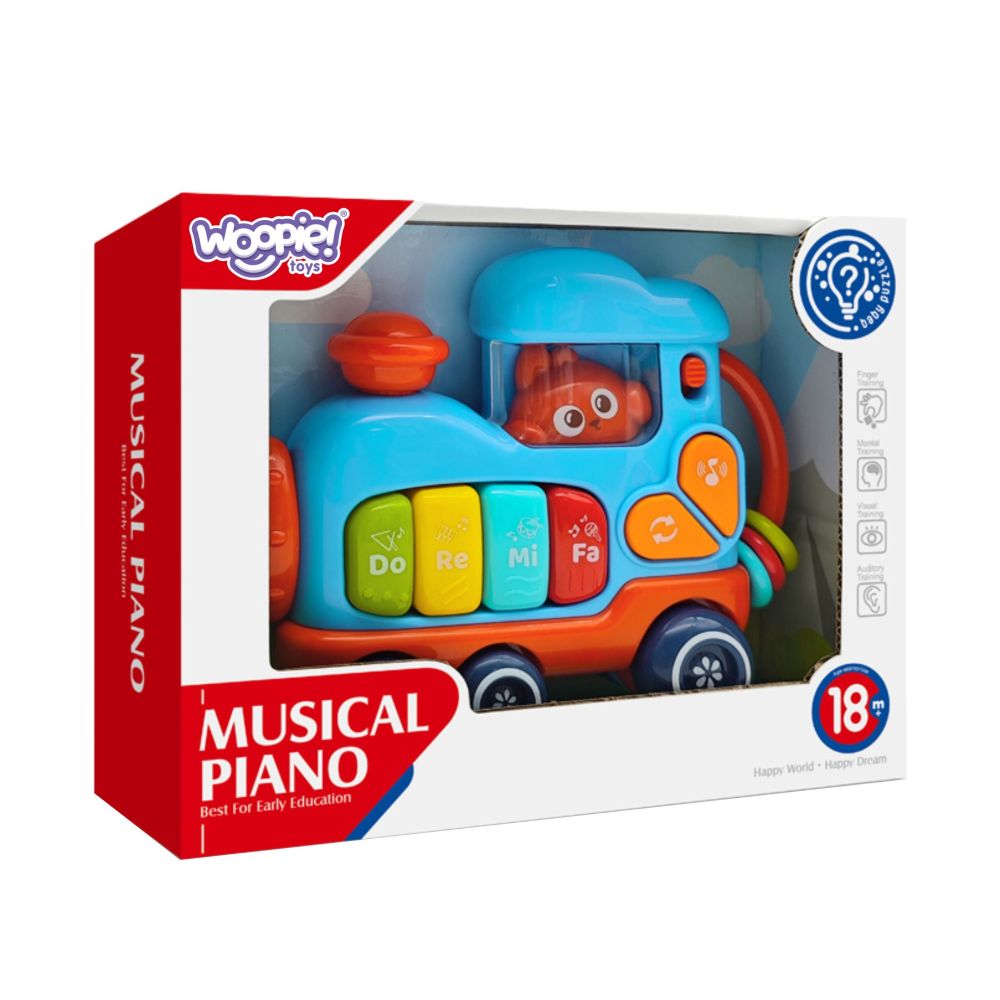 WOOPIE BABY Interactive Musical Piano Locomotive 
